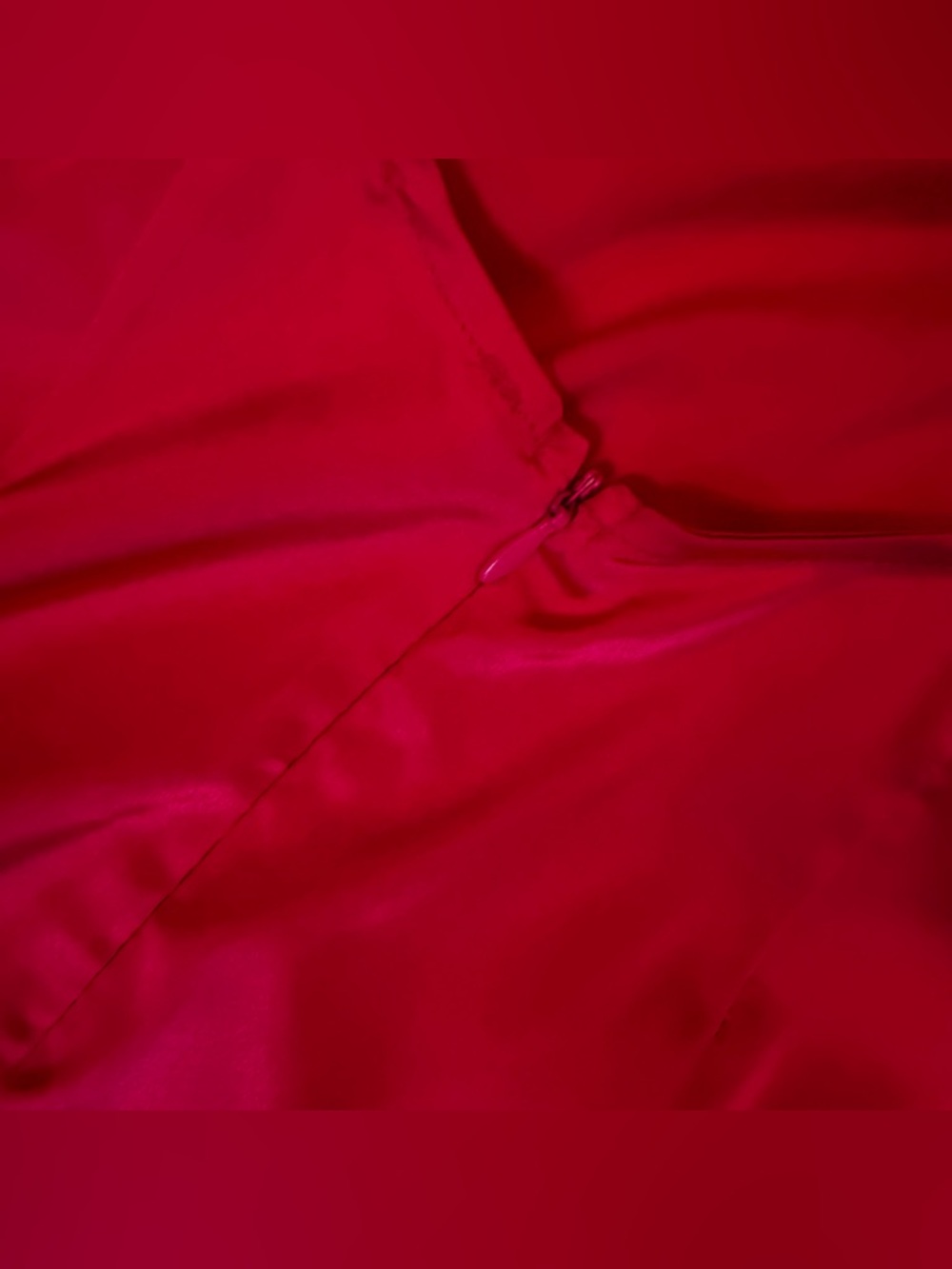 Superdown Hot Pink Satin Mini Dress NWT | Open Back Slip Dress XS - Picture 10 of 13